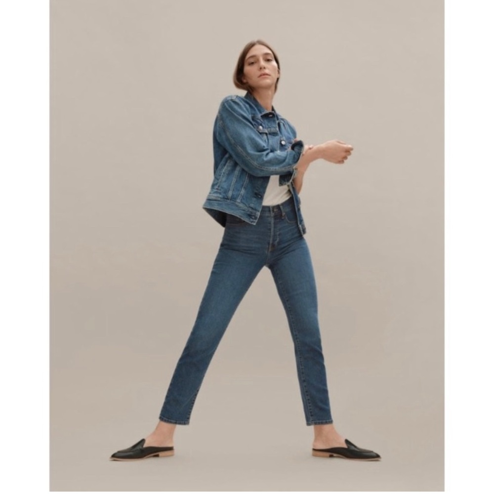 New EVERLANE High Rise Cigarette Jeans